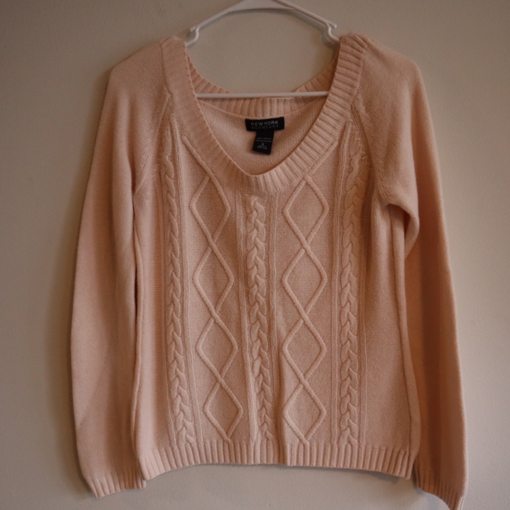 New York & Co Baby Pink Sweater